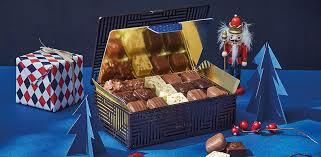 Vente de chocolats de Noël